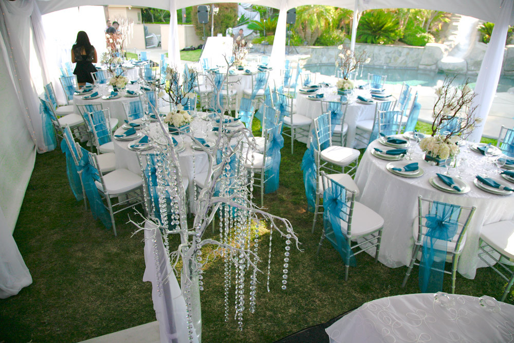 Turquoise Wedding Decorations
 Turquoise And Silver Wedding Colors