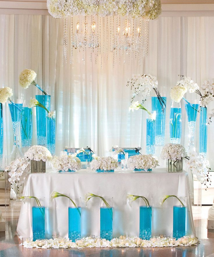 Turquoise Wedding Decorations
 Turquoise Wedding Decorations