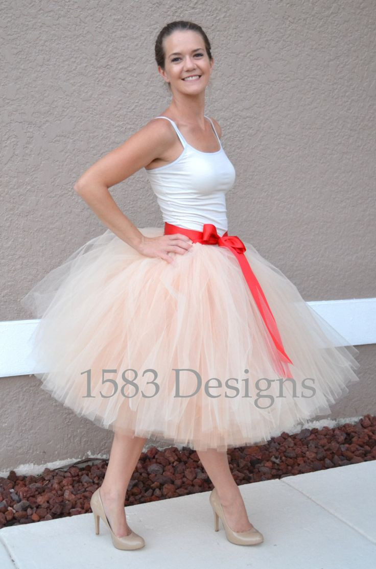 Tutu Skirt For Adults DIY
 Custom Made Layered Basic Tutu Skirt For ADULTS by