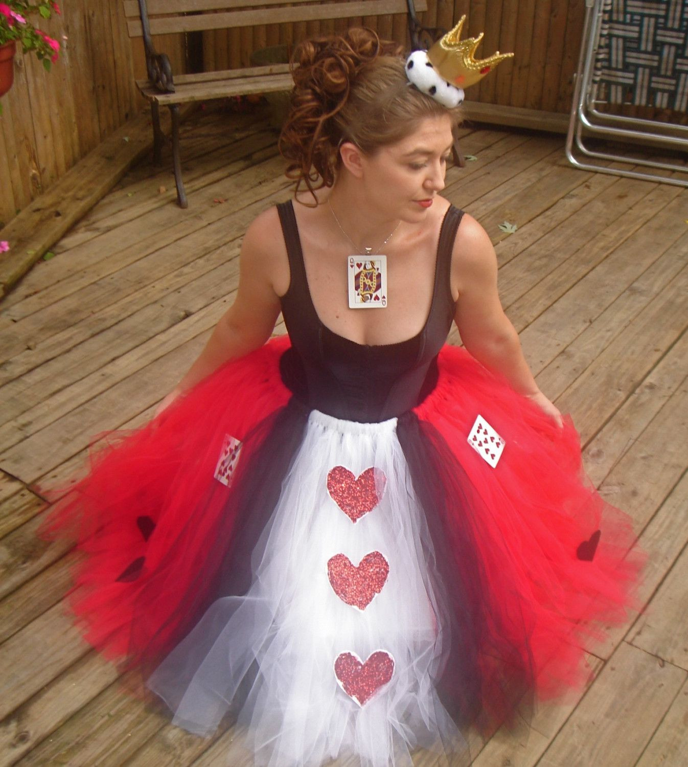 Tutu Skirt For Adults DIY
 Queen of Hearts Adult Boutique Tutu Skirt Costume