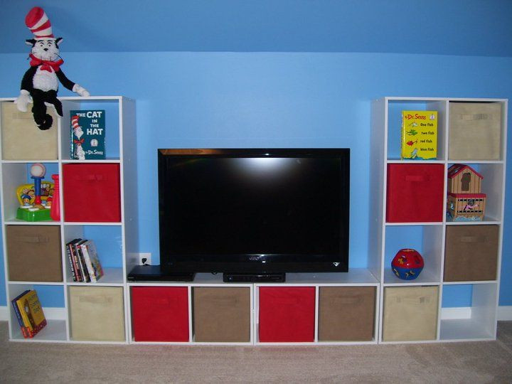 Tv Stands For Kids Room
 DIY Storage Unit for kids room or playroom or maybe an