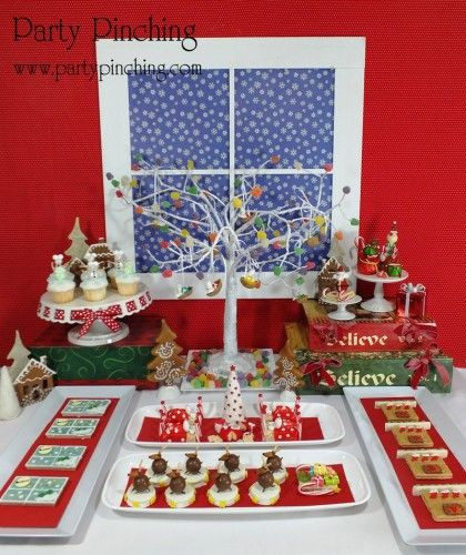Twas The Night Before Christmas Party Ideas
 twas the night before christmas dessert table christmas