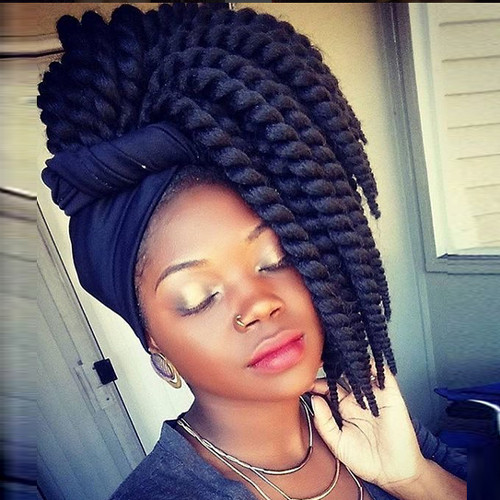 Twisted Updo Hairstyles African American
 Elegant African American Braided Updo Hairstyles