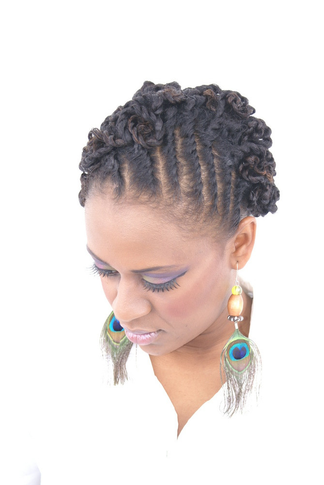 Twisted Updo Hairstyles African American
 African American Wedding Hairstyles & Hairdos Gorgeous