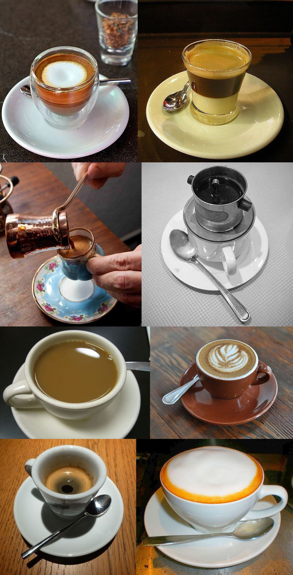Types Of Coffee Drinks
 List of coffee drinks
