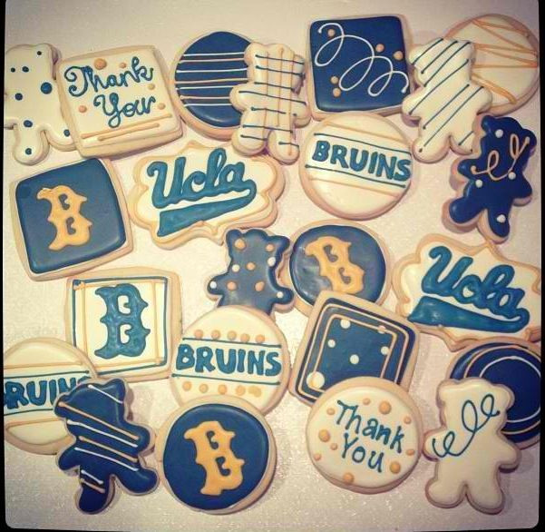 Ucla Graduation Party Ideas
 UCLA cookie ideas