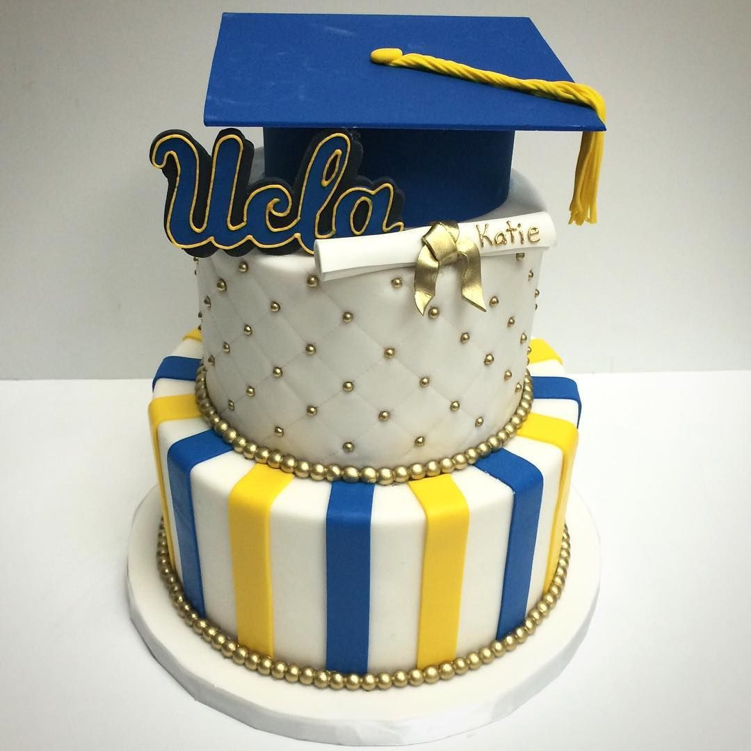 Ucla Graduation Party Ideas
 College graduation cakes by CK on UCLA