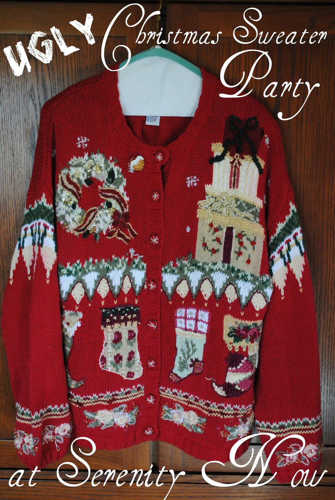 Ugly Sweater Ideas For Christmas Parties
 Serenity Now Girls Night In for the Holidays
