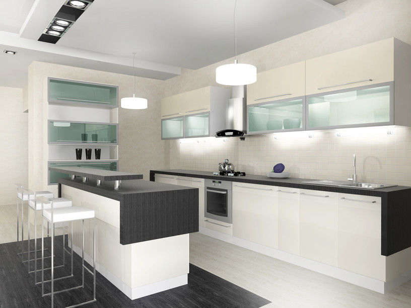 Ultra Modern Kitchen
 36 Beautiful White Luxury Kitchen Designs