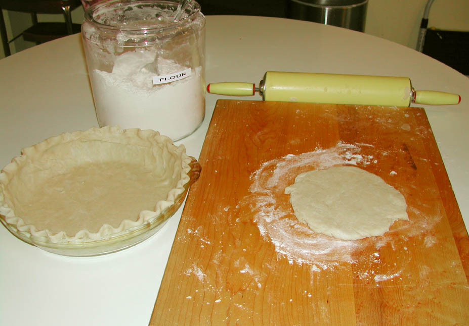 Unbaked Pie Crusts
 The Iowa Housewife Make it Yourself Basic Pie Crust