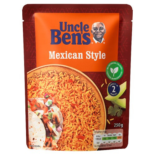 Uncle Ben'S Mexican Rice
 Uncle Bens Express Mexican Rice