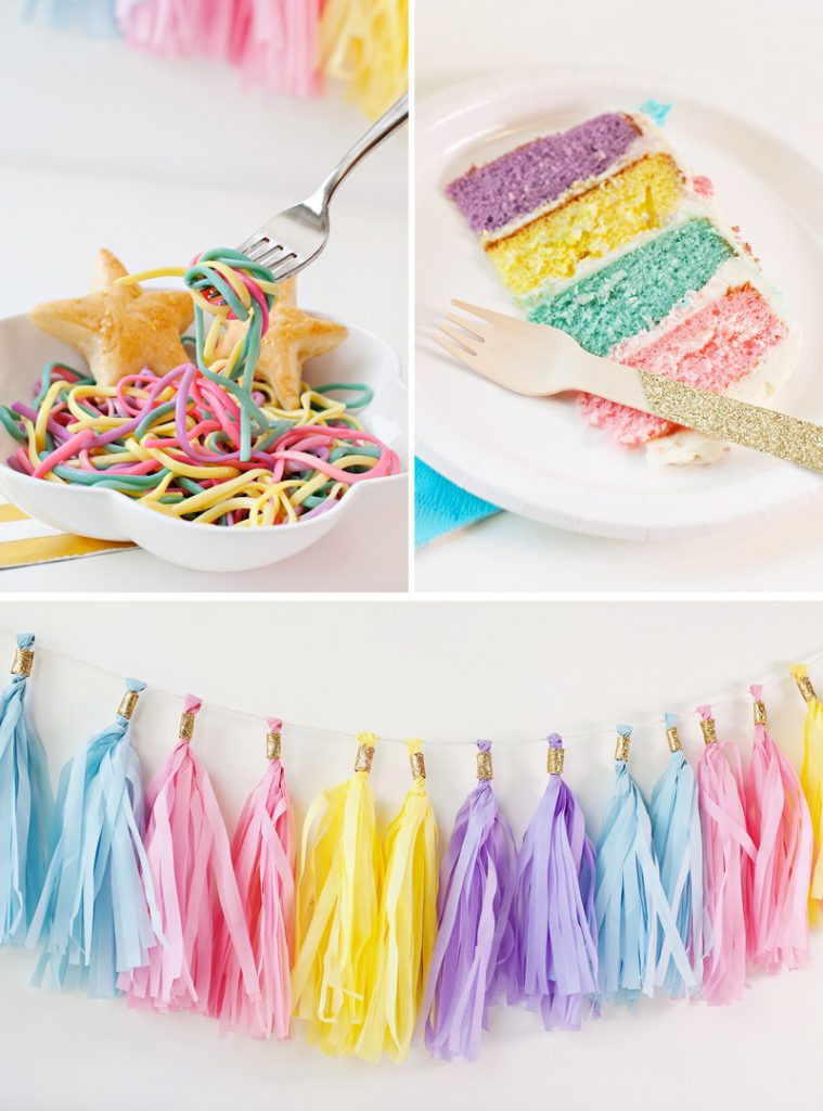 Unicorn And Rainbow Birthday Party Ideas
 Simple & Sweet Unicorn Birthday Party Ideas Hostess