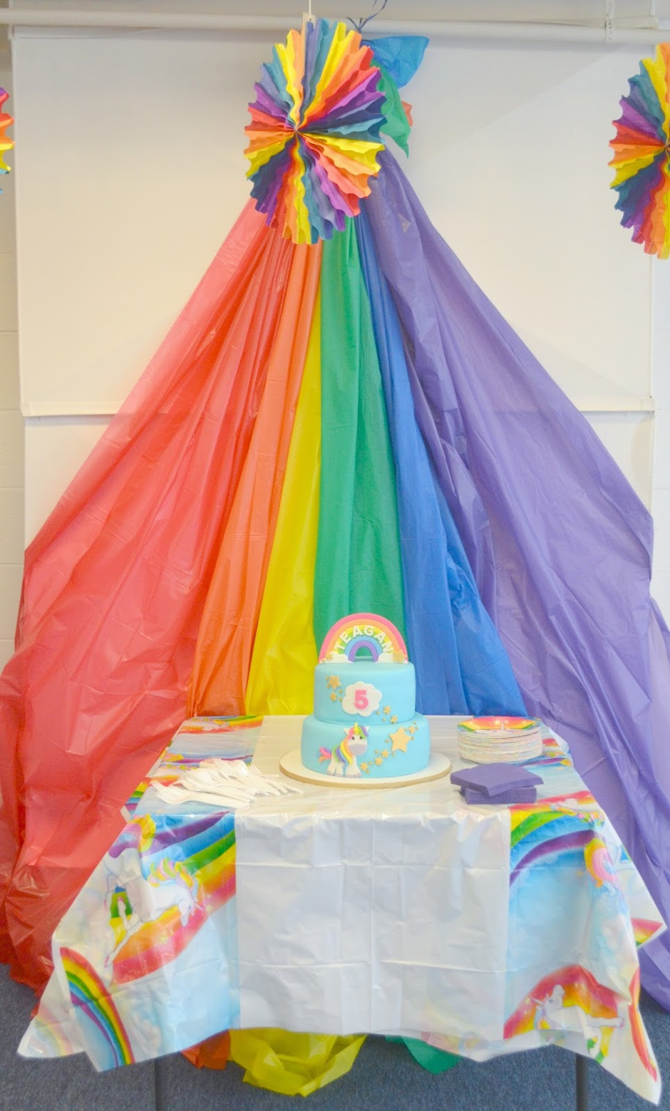Unicorn And Rainbow Birthday Party Ideas
 Throwing A Rainbow Unicorn Birthday Party
