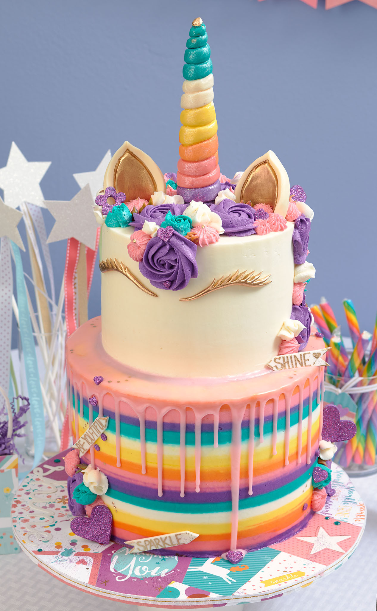 Unicorn Birthday Party Decorations Ideas
 This Unicorn Party Takes the Cake