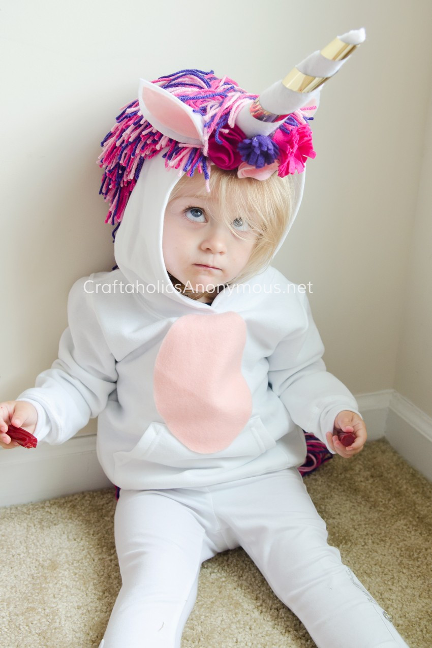 Unicorn Costume Child Diy
 Craftaholics Anonymous