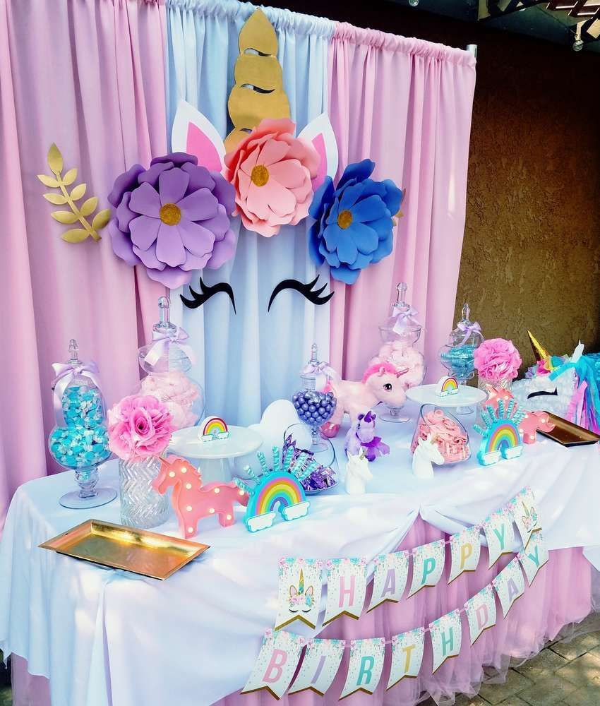 Unicorn Theme Tea Party Food Ideas For Girls
 Unicorn Birthday Party Ideas