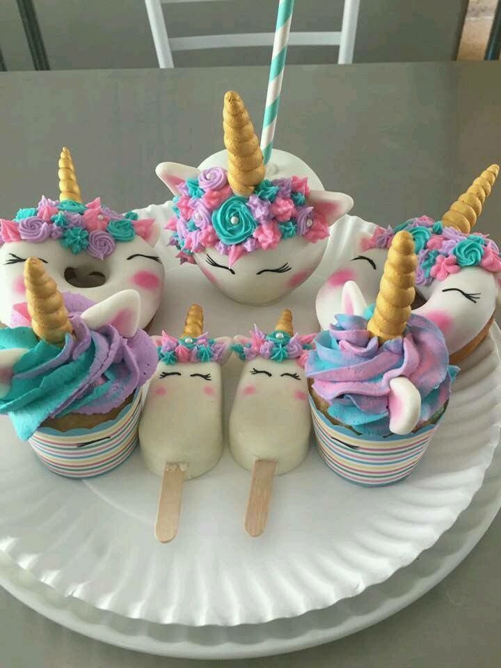 Unicorn Theme Tea Party Food Ideas For Girls
 Instead of a cake you can have unicorn theme ice creams or