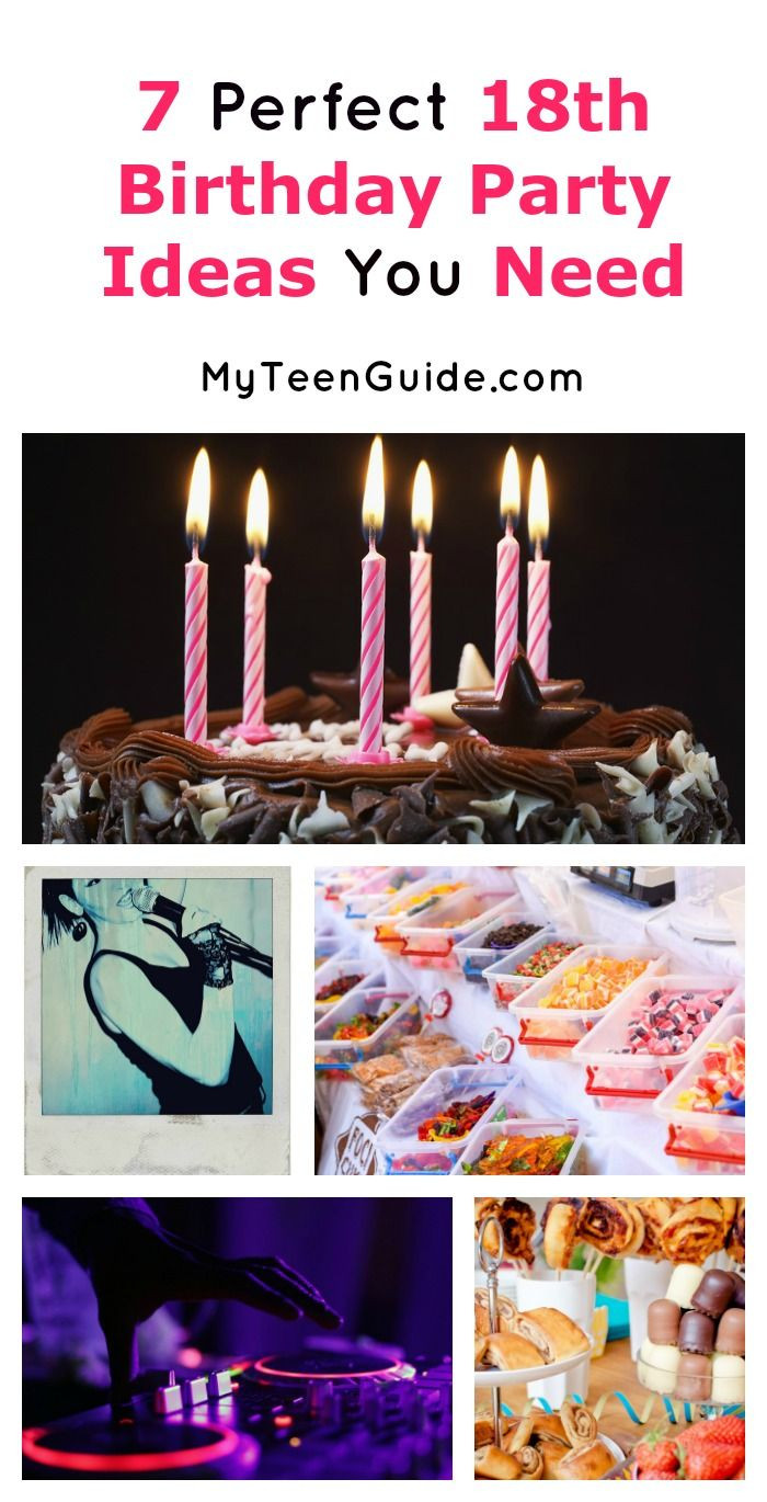 Unique 18Th Birthday Party Ideas
 7 Perfect 18th Birthday Party Ideas You Need for an