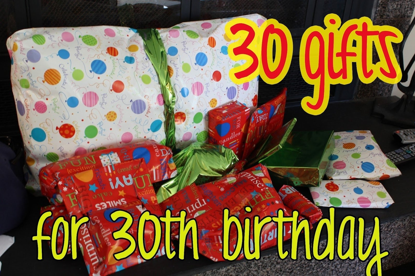 Unique 30Th Birthday Gift Ideas
 10 Unique 30Th Birthday Gift Ideas For Boyfriend 2020