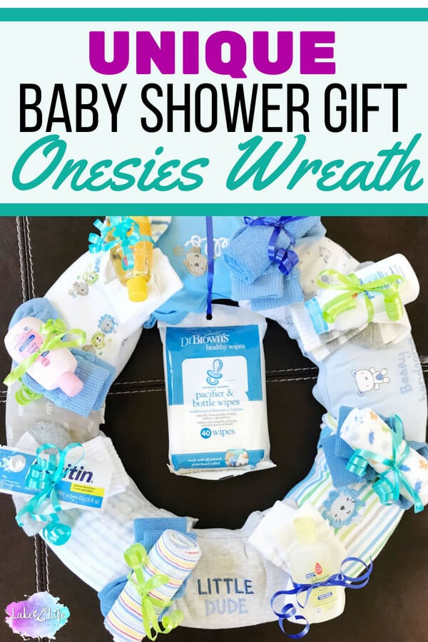 Unique Baby Shower Gift Ideas Pinterest
 esies Wreath