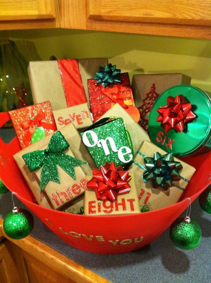 Unique Christmas Gift Ideas For Boyfriend
 Advent Bucket Pic for 22 DIY Christmas Gifts for