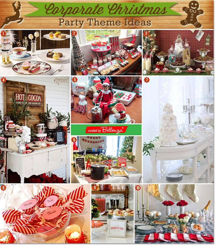 Unique Company Holiday Party Ideas
 819 best images about CHRISTMAS DECORATIONS AND FOOD on