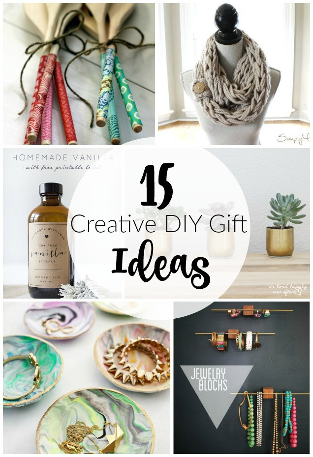 Unique DIY Gifts
 15 Creative DIY Gift Ideas
