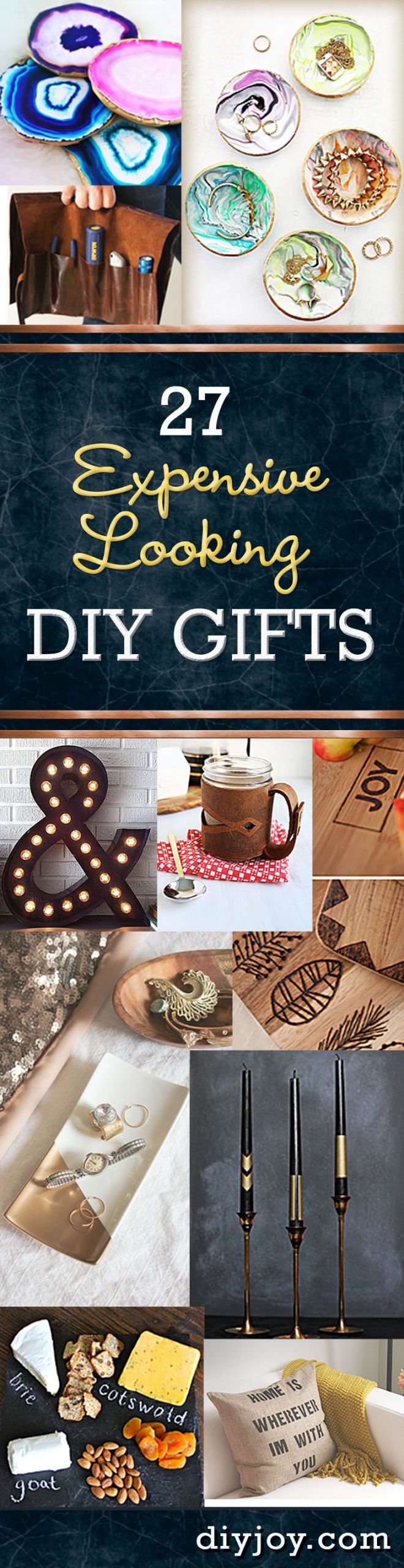 Unique DIY Gifts
 27 Expensive Looking Inexpensive DIY Gifts