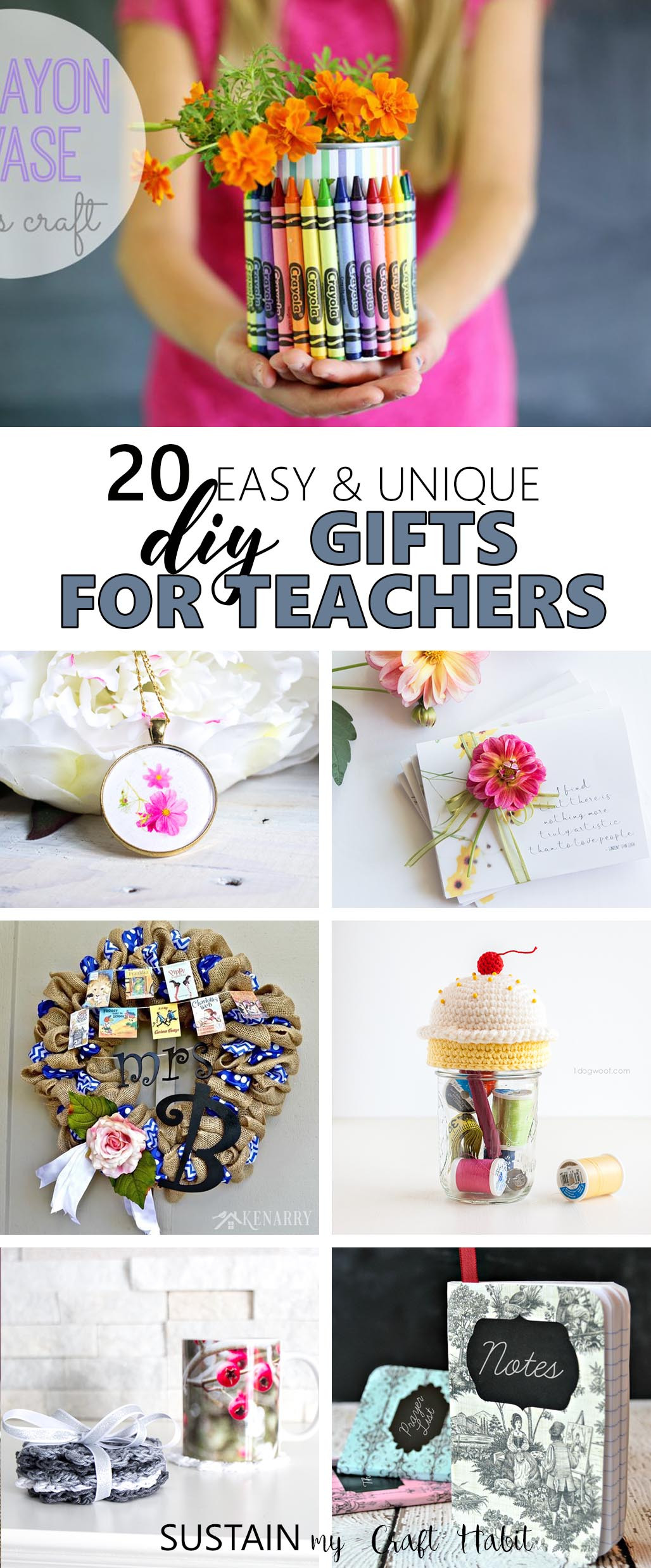 Unique DIY Gifts
 Gifts for Teachers 20 Easy and Unique DIY Presents you