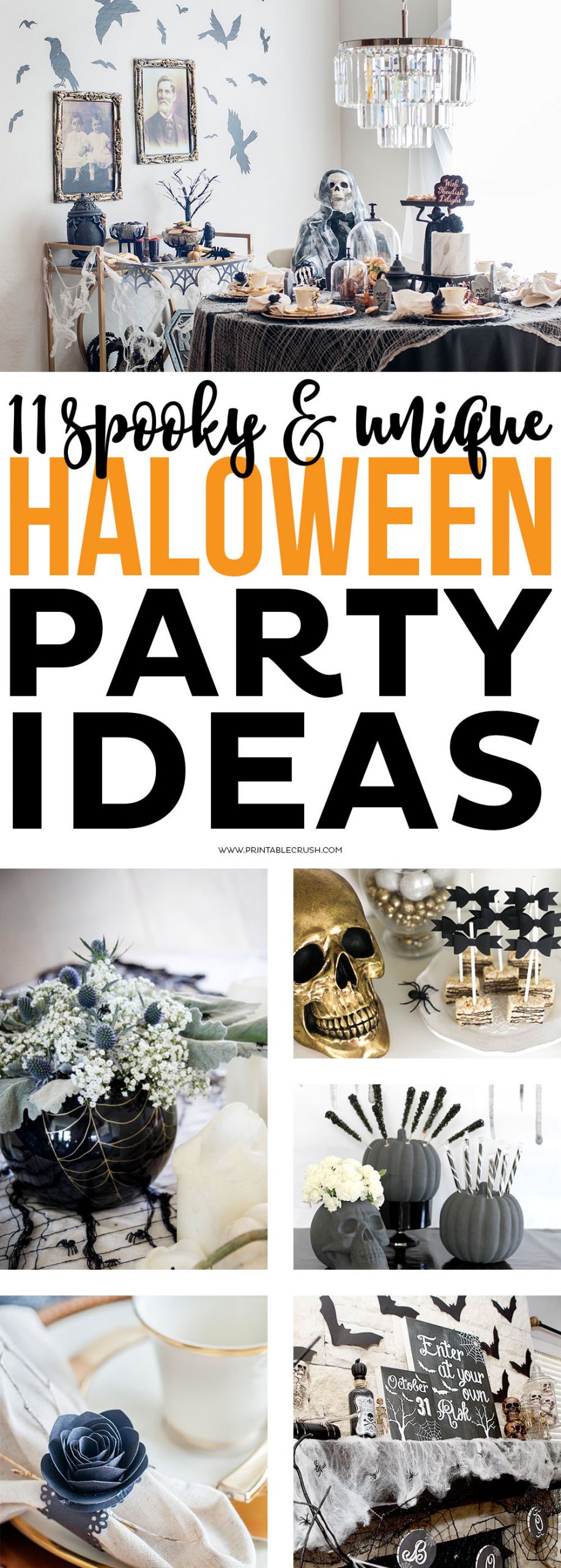 Unique Halloween Party Ideas
 11 Scary & Unique Halloween Party Ideas Printable Crush