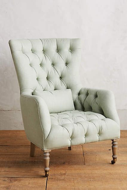 Unique Living Room Chairs
 Linen Julienne Chair