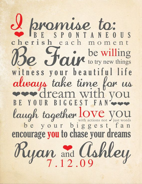 Unique Wedding Vows Examples
 Romantic Wedding Vows Examples For Her and For Him