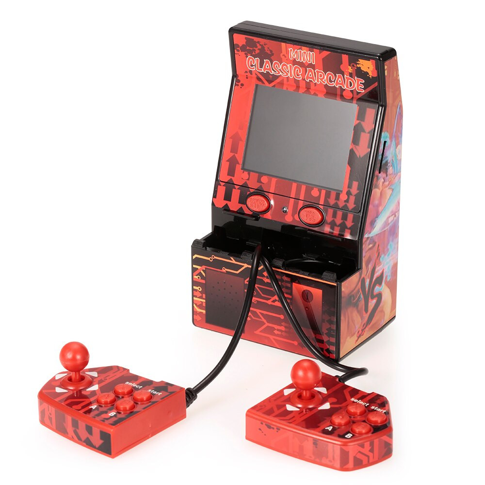 Unisex Gifts For Kids
 Upgraded Mini Classic Arcade Game Cabinet Machine Double