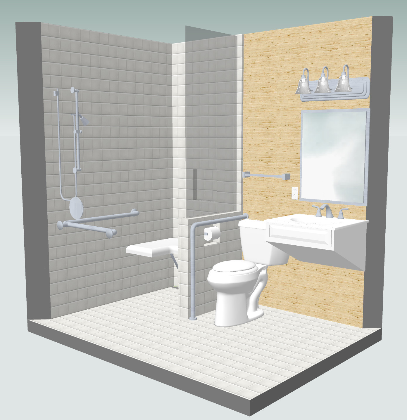 Universal Design Bathroom
 Cost vs Value Project Universal Design Bathroom