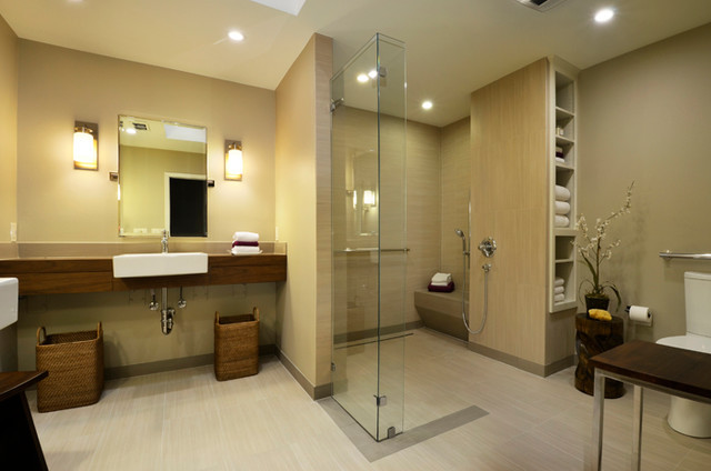 Universal Design Bathroom
 Universal Design Contemporary Bathroom austin by