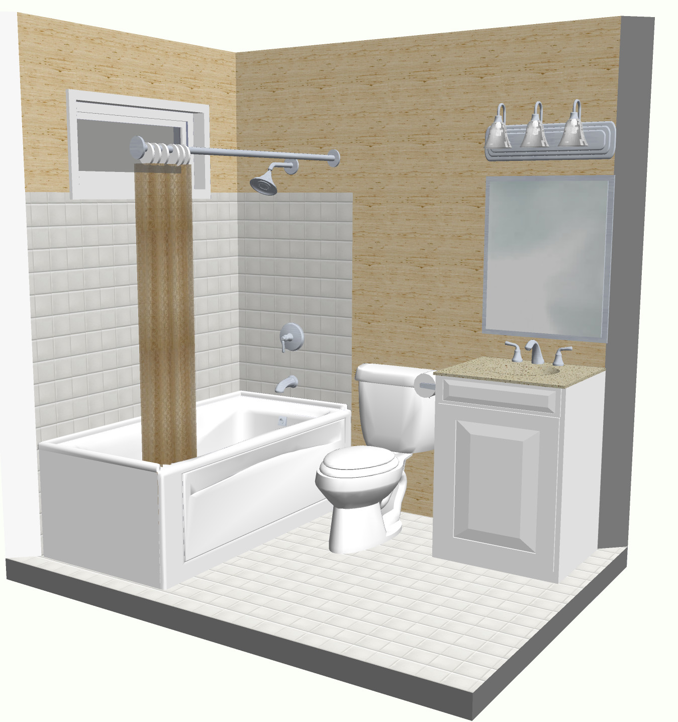 Universal Design Bathroom
 Cost vs Value Project Universal Design Bathroom