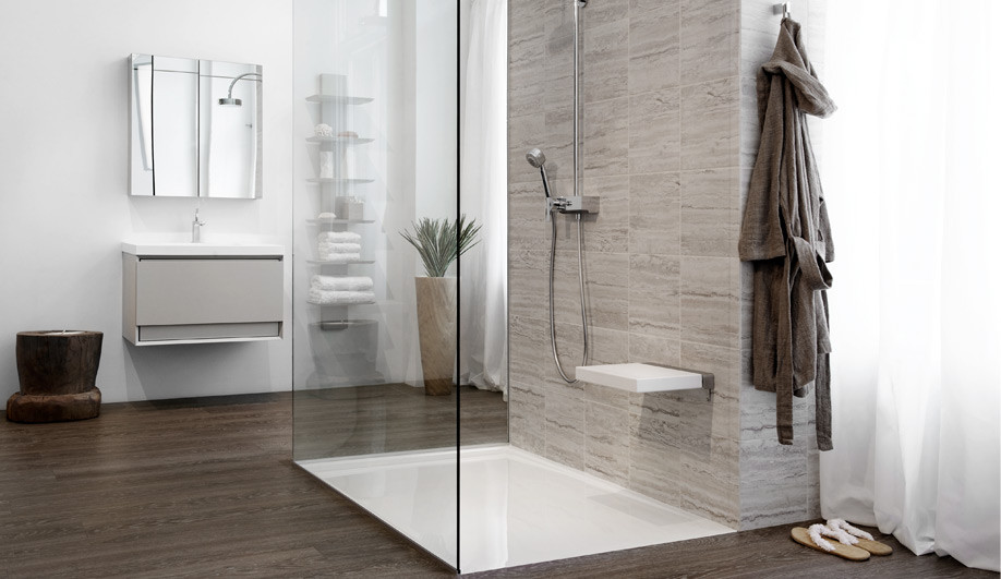 Universal Design Bathroom
 Bath fixtures with a universal design Azure Magazine