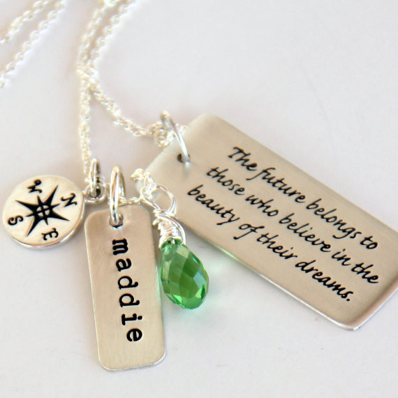 University Graduation Gift Ideas For Daughter
 Graduation Necklace Graduation Gift For Daughter College