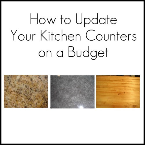 Update Kitchen Countertops
 Updating Your Kitchen Counters on a Bud