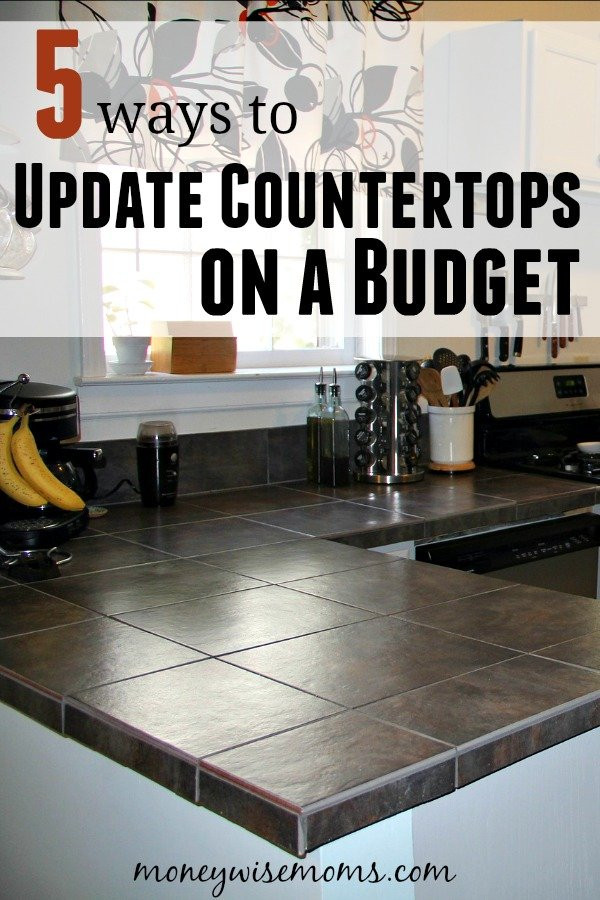 Update Kitchen Countertops
 5 Ways to Update Countertops on a Bud Moneywise Moms