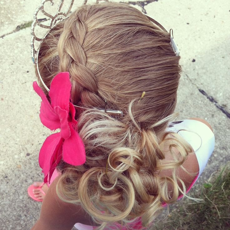 Updo Hairstyles For Kids
 213 best Pageant Stuff images on Pinterest