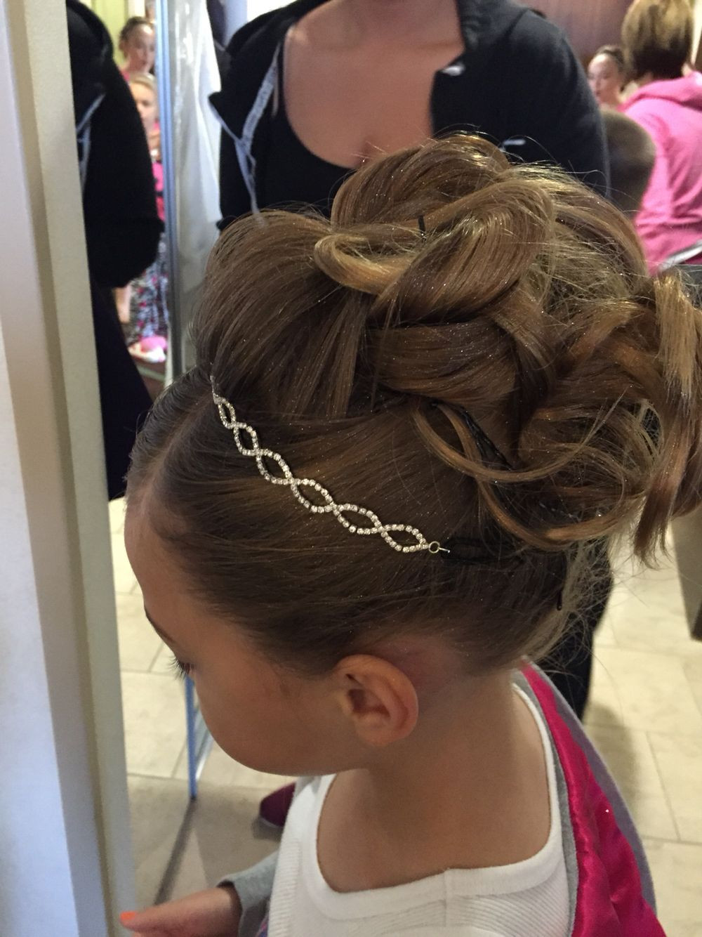 Updo Hairstyles For Kids
 Childs updo