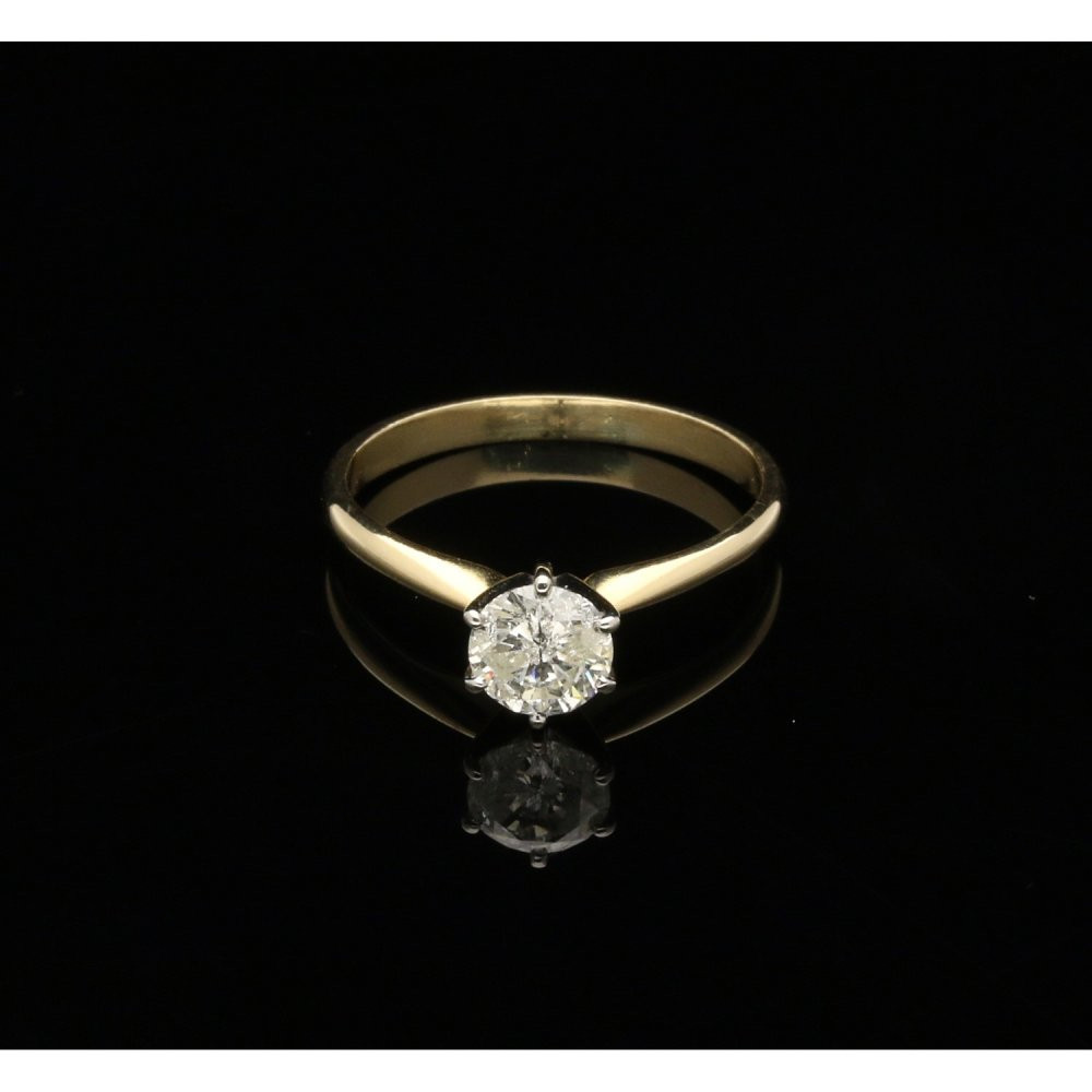 Used Diamond Engagement Rings
 1 01ct Diamond Engagement Ring 18ct Yellow Gold Pre Owned