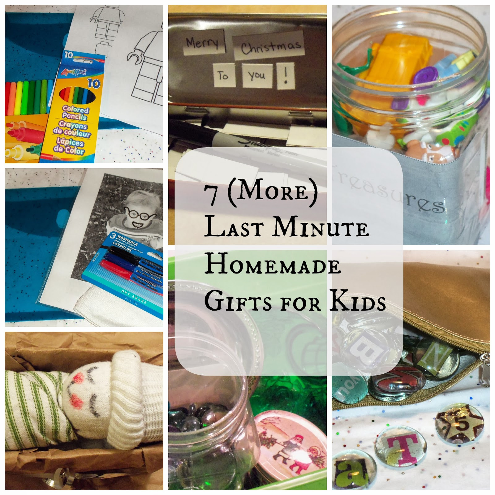 Useful Gifts For Kids
 Teaching Good Eaters 7 More Last Minute Homemade Gifts