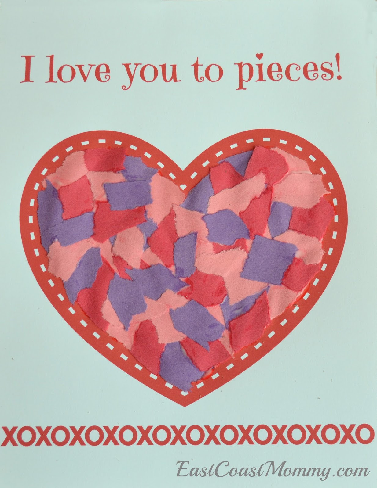 Valentine Art And Crafts For Preschool
 East Coast Mommy Simple Valentine s Day Craft for