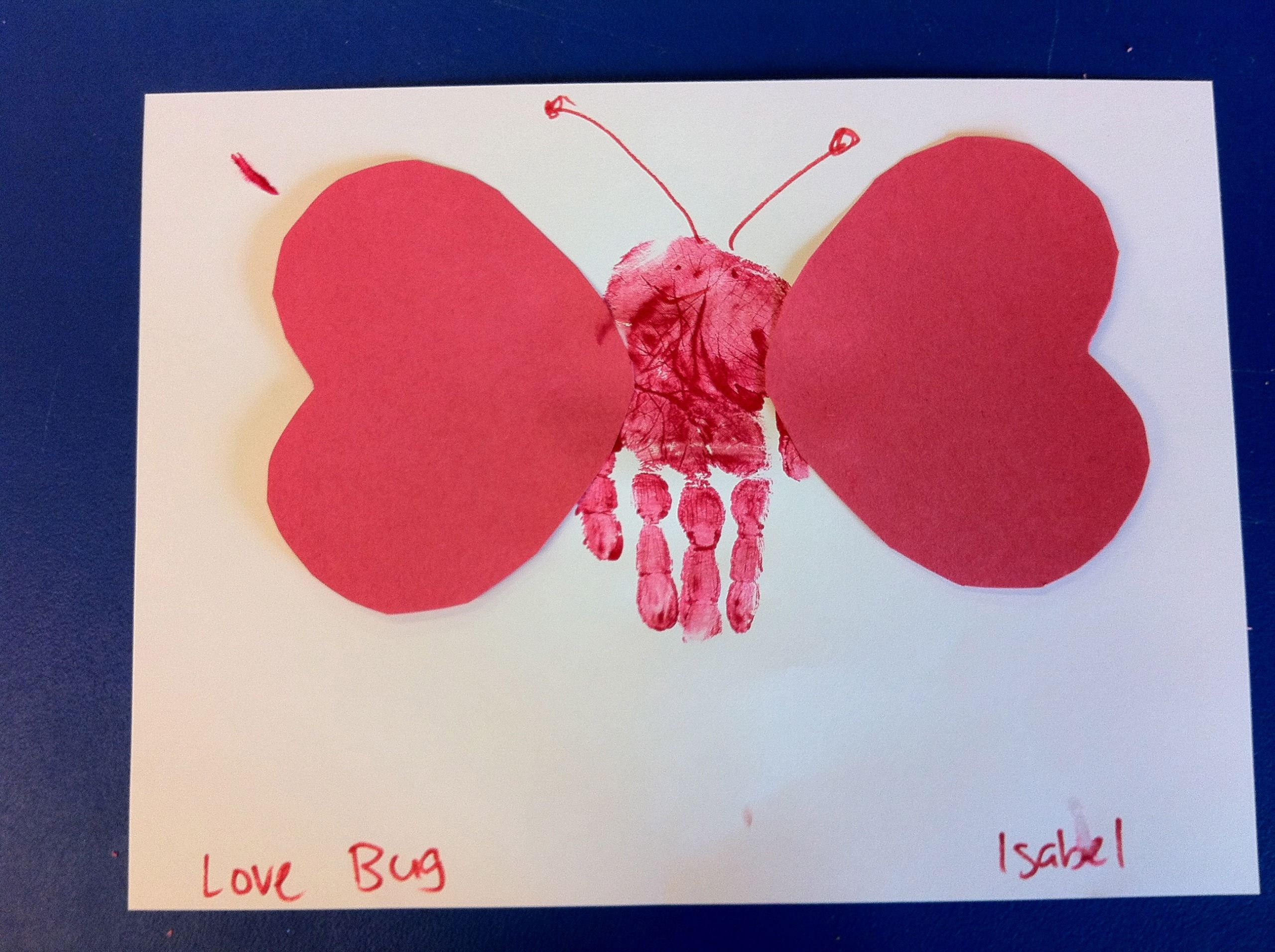 Valentine Art And Crafts For Preschool
 Preschool Crafts for Kids Valentine s Day Hand Print