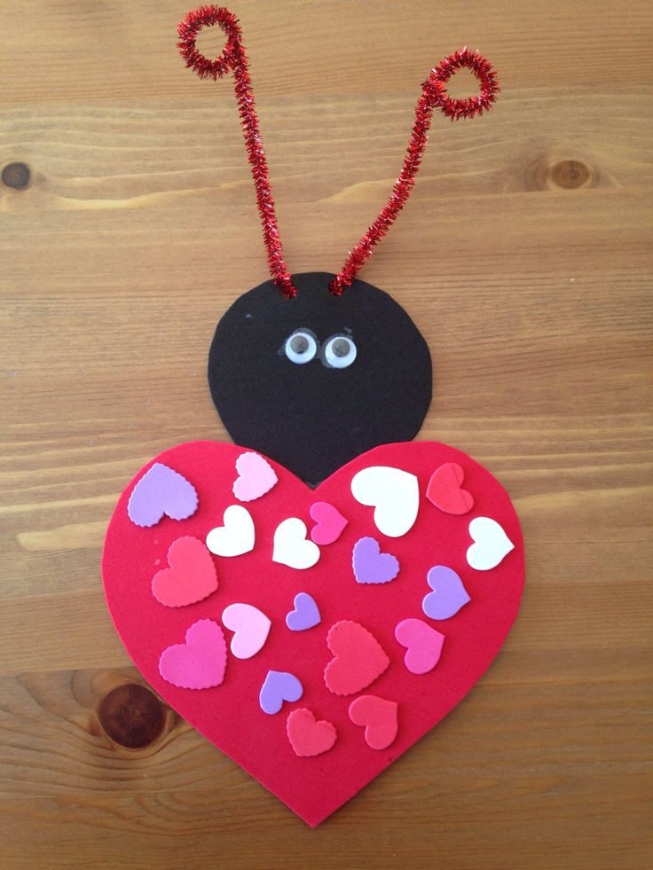 Valentine Art And Crafts For Preschool
 Love Bug Craft Preschool Craft