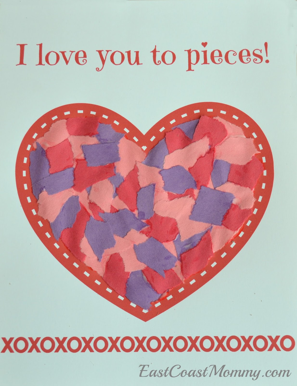 Valentine Art Projects For Preschoolers
 East Coast Mommy Simple Valentine s Day Craft for