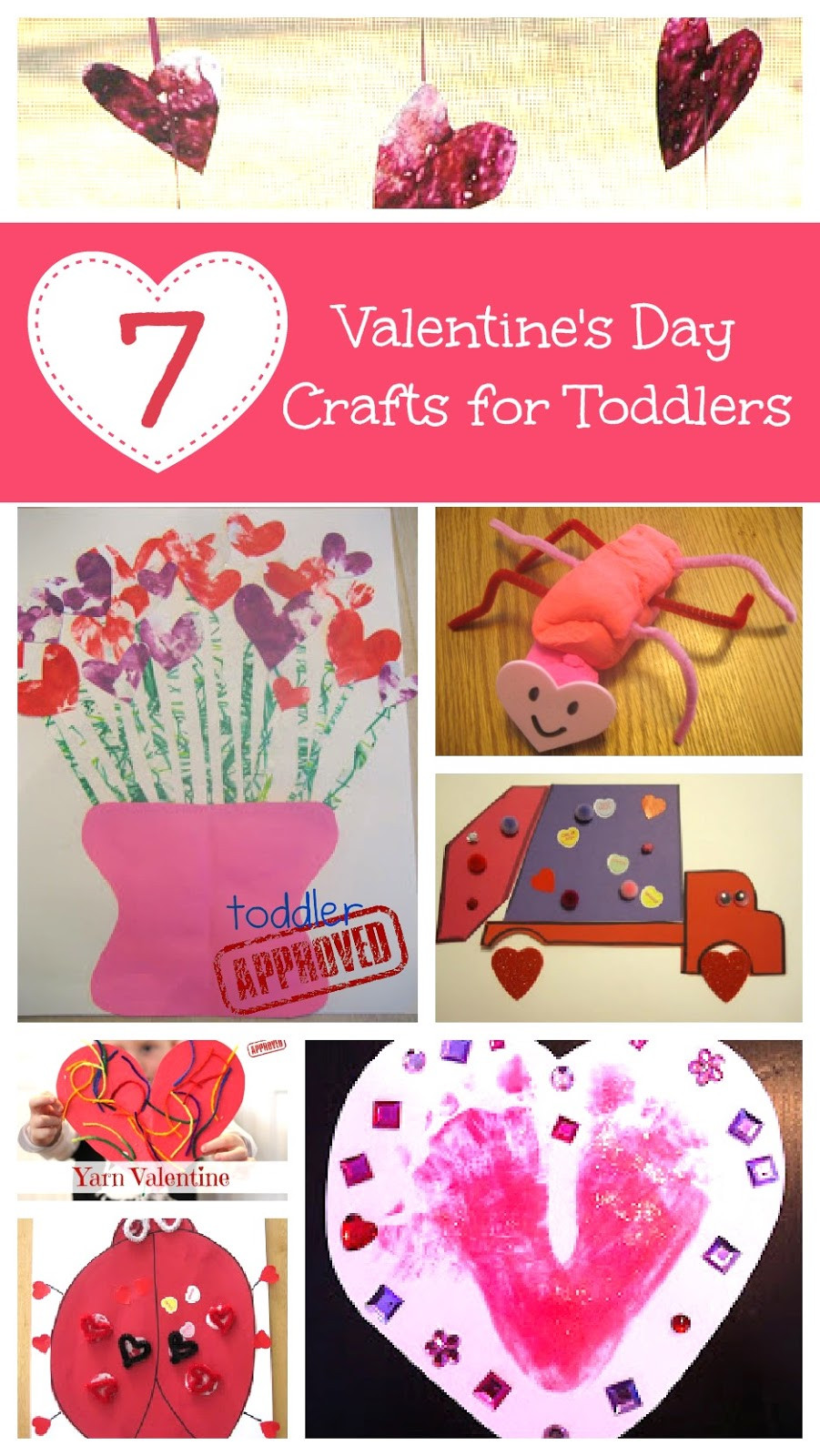 Valentine Arts And Crafts For Kids
 Toddler Approved 7 Valentine s Day Crafts for Toddlers