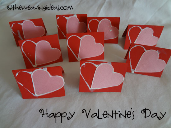 Valentine Cards Craft For Preschool
 Kids Craft Archives Page 2 of 3 theweavingideas